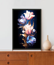 Load image into Gallery viewer, Assorted Flowers Acrylic LED Light Wall Art
