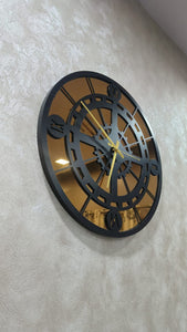 Gorgeous Gearwheel Metal Wall Clock