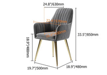 Load image into Gallery viewer, Modern Dining Chair Gray
