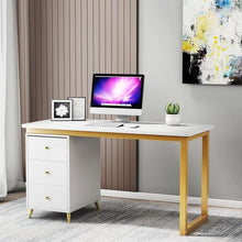 Load image into Gallery viewer, Modern Maple Storage Office Desk Table
