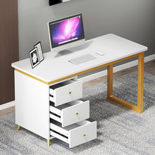 Load image into Gallery viewer, Modern Maple Storage Office Desk Table
