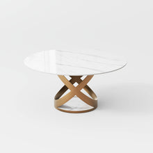 Load image into Gallery viewer, Amazing Luxurious Round White Marble Dining Table
