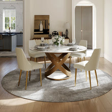 Load image into Gallery viewer, Amazing Luxurious Round White Marble Dining Table
