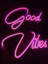 Load image into Gallery viewer, Good Vibes Neon
