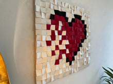 Load image into Gallery viewer, Love is in the Air Wood Mosaic Wall Decor
