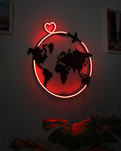 Load image into Gallery viewer, LOVE AROUND NEON WALL ART
