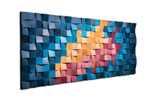 Load image into Gallery viewer, Eyes On The Stars Wood Mosaic Wall Decor
