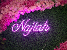 Load image into Gallery viewer, Custom Name Neon Sign LED Neon Lights
