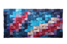 Load image into Gallery viewer, Just Feel The Blues Wood Mosaic Wall Decor
